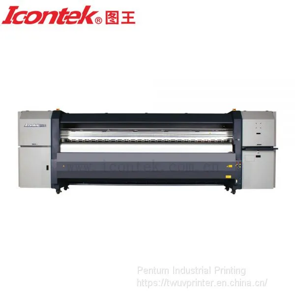Icontek Roll To Roll Solvent Printer With Seiko Printhead For Colorful Printing photo-5