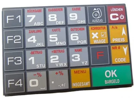 Wireless Numeric Custom Silicone Keypad photo-3