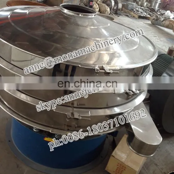 Rotary Vibrating Screen Sieving Machine for Dehydrated Dried Sour Cream Onion Powder photo-3