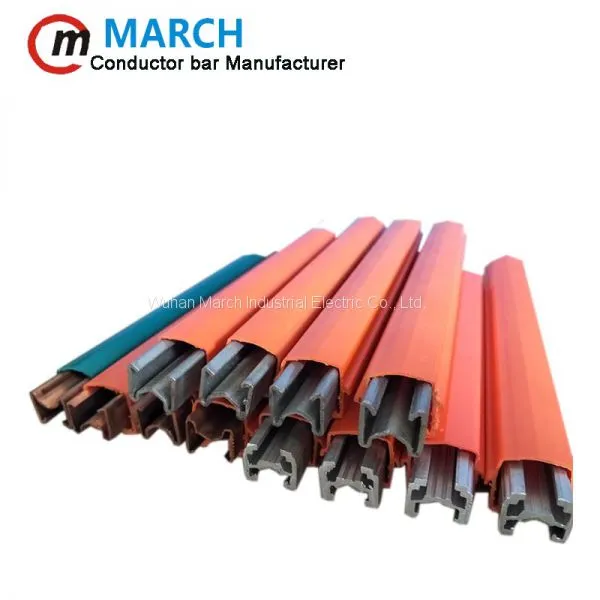 250A Insulated Conductor Rails for Overhead Crane photo-4
