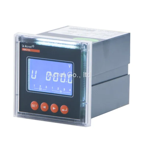 Acrel Energy Meter AMC72L-AV-C Single Phase Digital Voltage Meter photo-2