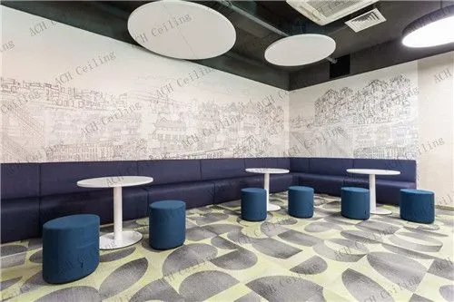 High Performance Acoustic Cloud, Sound Absorbing Ceiling Tile photo-2