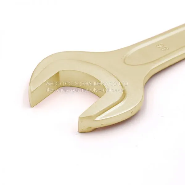 WEDO Non Sparking Aluminum Bronze DIN894 Single Open End Wrench photo-2