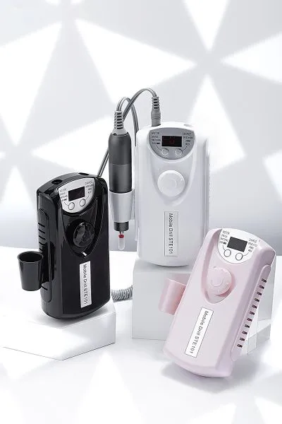 Pink And Black Nail File Drill Electric Nail Drill photo-2