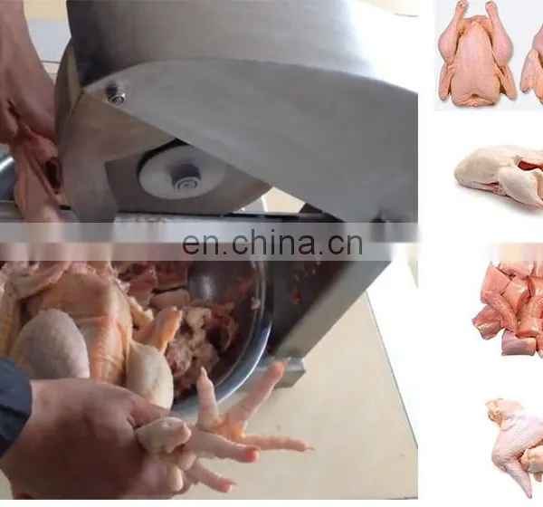 Small Chicken Meat Cutter Bandsaw for Meat and Bone Cutting Machine photo-5