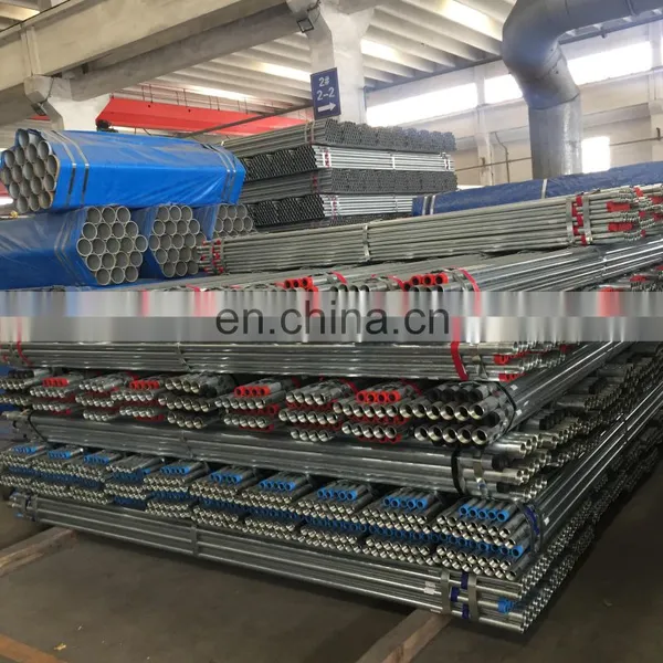 IMC Conduit Hot Galvanized Rigid Steel Pipe Lower Life-cycle Cost ERW Tubing With ANSI C80.6 Standard UL1242 photo-3