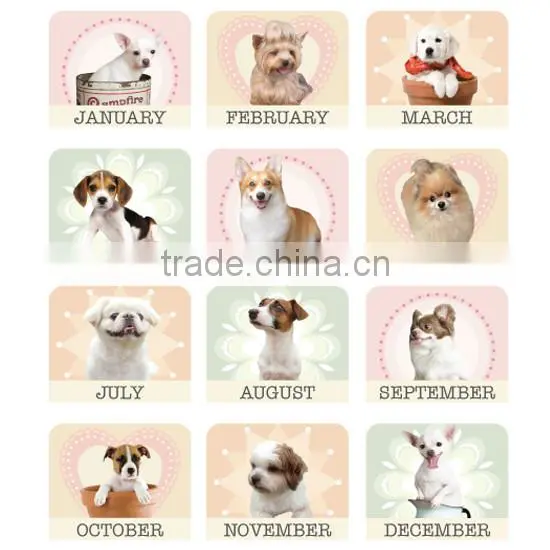 Dog Customized Print Promotional Wall Calendar photo-2