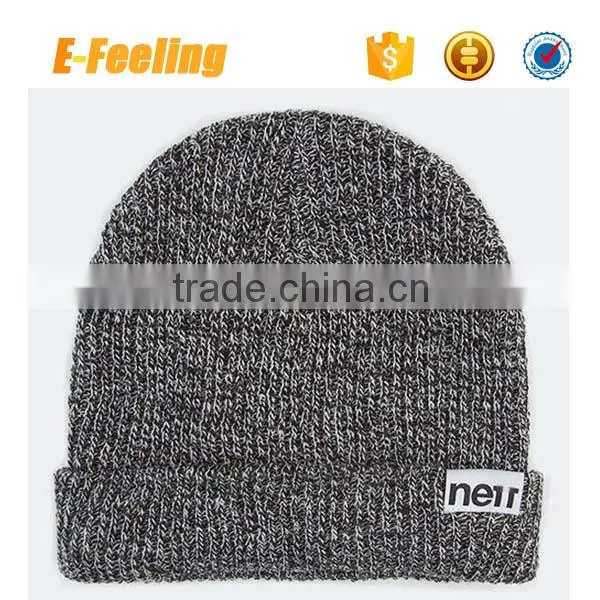 Wholesale Beanie Hat With Woven Label photo-5