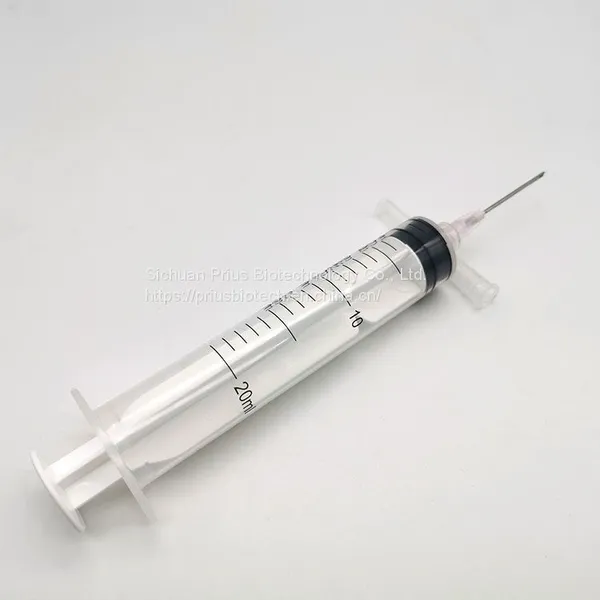 Disposable Medical Syringe 20ml With 1.2mm Needle Eo Sterile photo-5