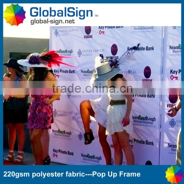 Good Quality Printed Polyester Banners for Backdrops From Shanghai GlobalSign photo-5
