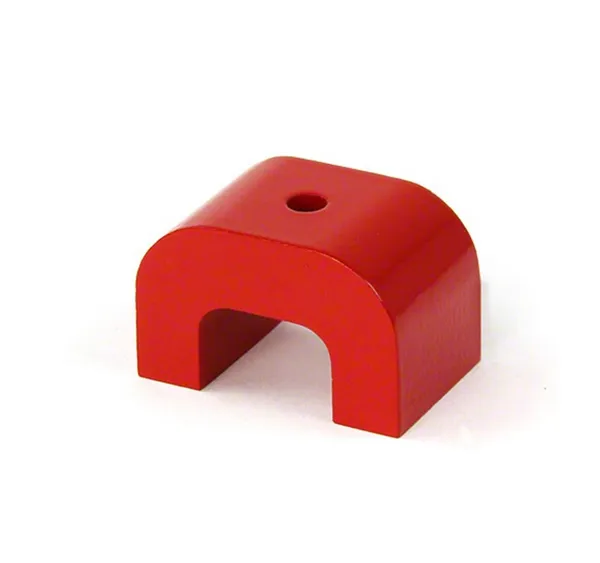 Custom Cast Rectangular AlNiCo Magnet With Two Holes