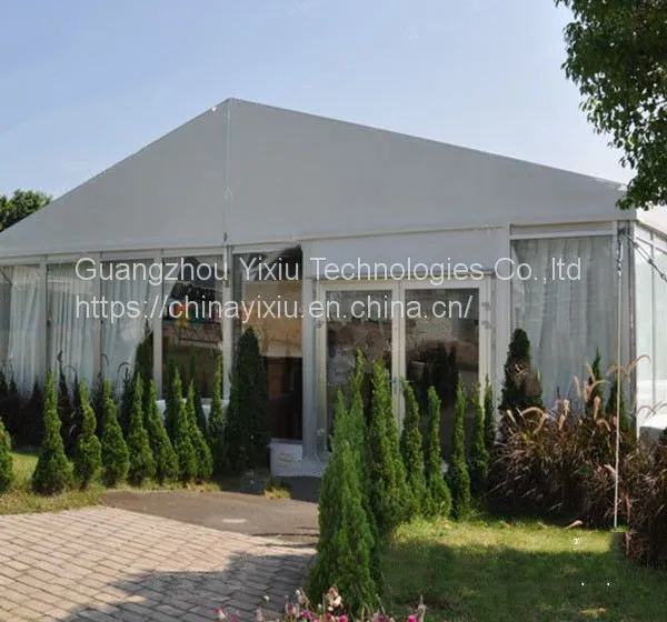 Aluminum Party Tent With Glass Walls,glass Wall Wedding Event Tent for Outdoor Area