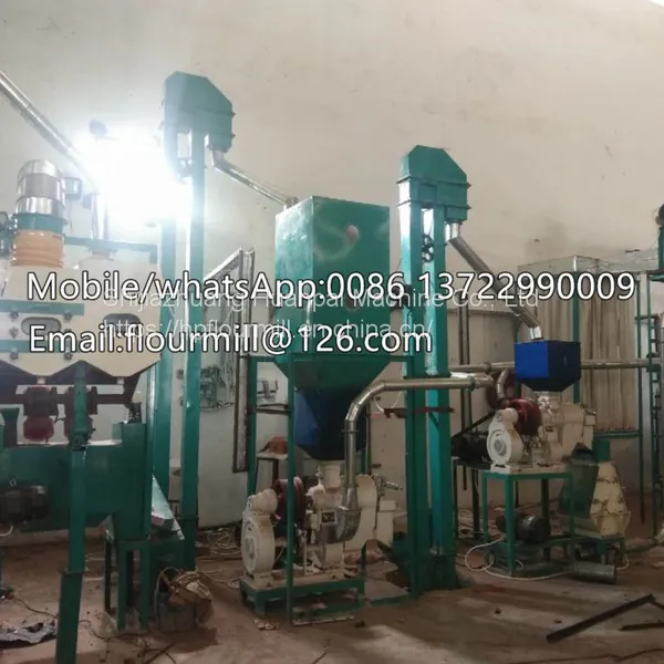 Project Turnkey Wheat Grinding Machine 20T Factory Popular Wheat Grinder Wheat Flour Making Machine photo-4
