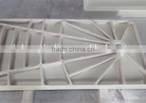 Cultured Marble 60" x 32" Left-hand Drain Shower Base photo-2