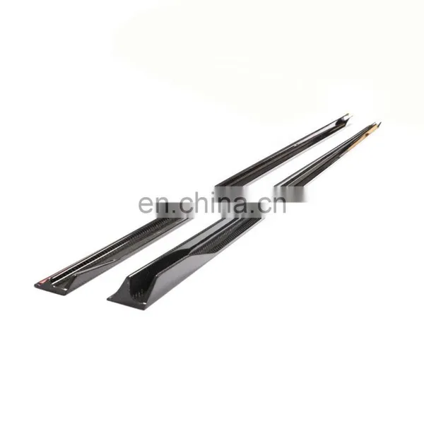 Side Skirt for Audi A4 B9 Universal Style Carbon Fiber Materia High Quality Vehicles Accessories Auto Side Skirts 2017 2018 2019