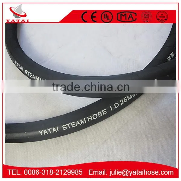 High Pressure Delivering Water Rubber Hose Steam 3/8 photo-2