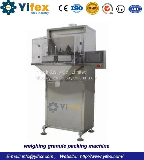 weighing granule packing machine