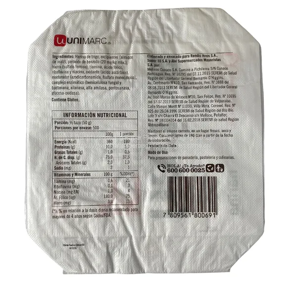 50kg Polypropylene pp Woven Packing Plastic Bags Customized for Potato Grain Rice Beens Polyethylene Bags Suppliers China photo-2