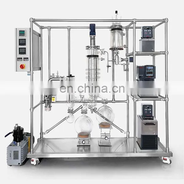 Essential Oil Molecular Distillation Equipment Evaporator Distiller