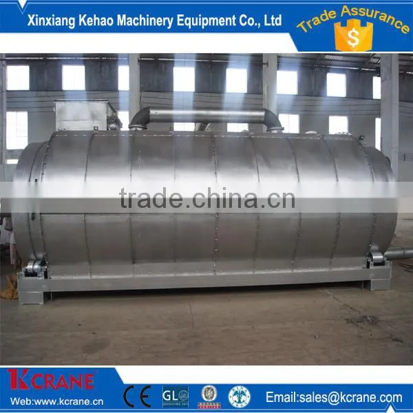 Waste Tire Rubber Plastic Oil Pyrolysis Plant Recycling Fuel Oil Machinery