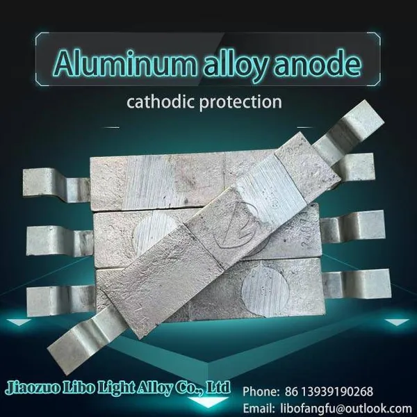 Seawater Pipe Aluminum Alloy Anode Looking for Libo Manufacturers Cathodic Protection Material photo-2