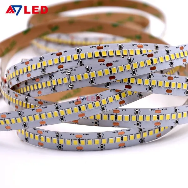 ADLED factory price double sided copperplate design,low voltage drop 240leds smd led strip for supermarket