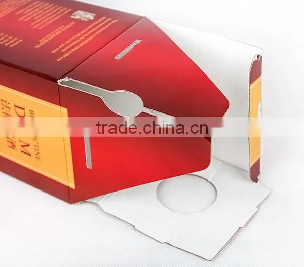 New Design Plain Cheap Paper Box Wanli Print for Wine photo-4
