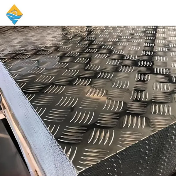 Embossed Aluminum Plate With Five Bar 1060,1050,1100,3003,5052,5754 photo-3