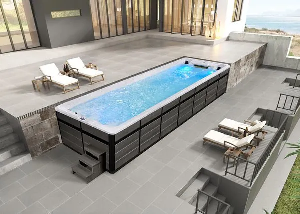 Swimming Pool Acrylic Villa Large Bathtub Pool photo-1