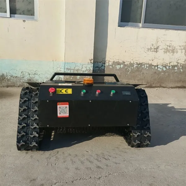 Gasoline Adjustable Cutting Height 10-150MM Adjustable Mowing Height Radio Control Grass Cutter photo-6