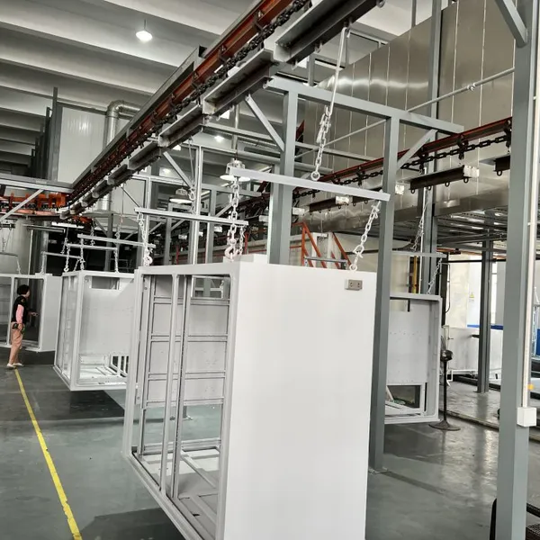 Custom Powder Coating Production Line for Metal Furniture Finishing