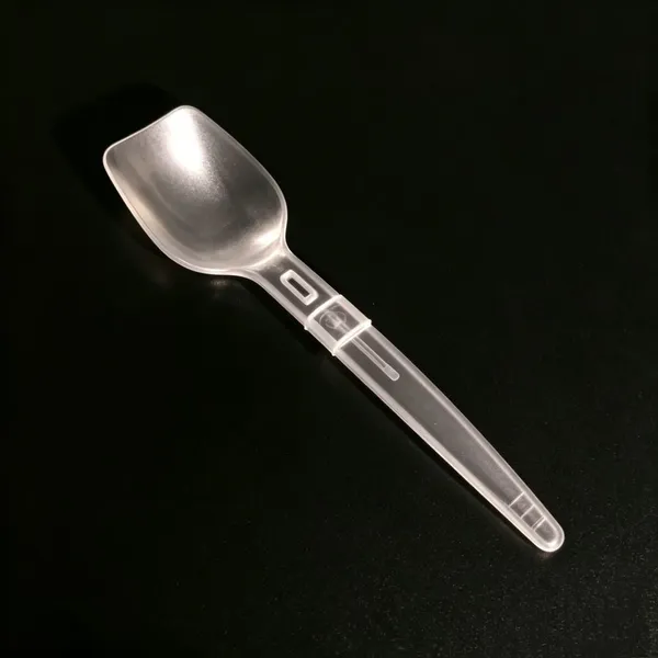 Wholesale White PP Plastic Foldable Spoons for Milk Powder, Ice Cream, and Yogurt photo-3