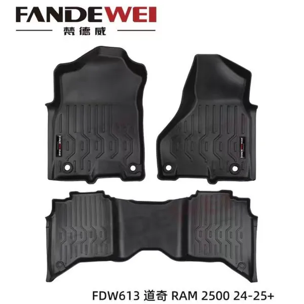 for Dodge Ram 1500 2500 Journey Durango 3D Car Floor Mat Luxury Carpet Easy to Clean Anti-slip Makers Custom All Weather Zero Formaldehyde Waterproof photo-5