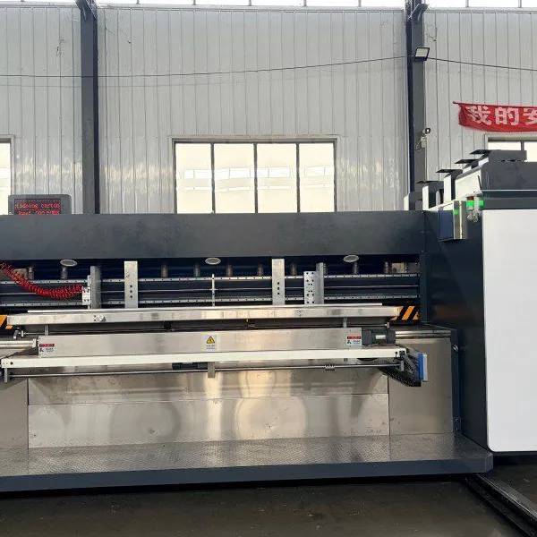 Corrugated Print Slot Die Cut Stacking Machine photo-3