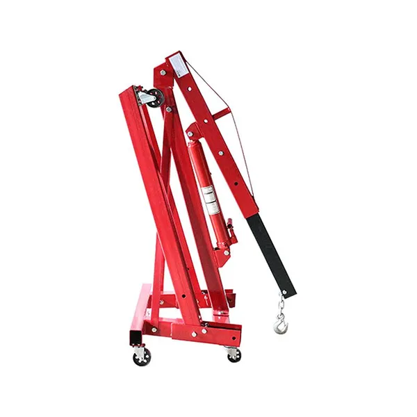 1Ton/2 Ton/3Ton Folding Engine Hoist Cherry Picker Shop Crane Hoist Lift Heavy Duty Carbon Steel With 6 Iron Caster Wheels photo-5