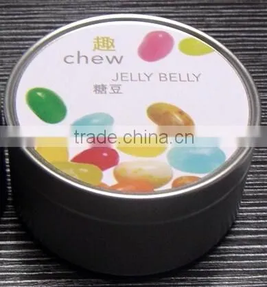 Round Shape Candy Packaging Tin Cans