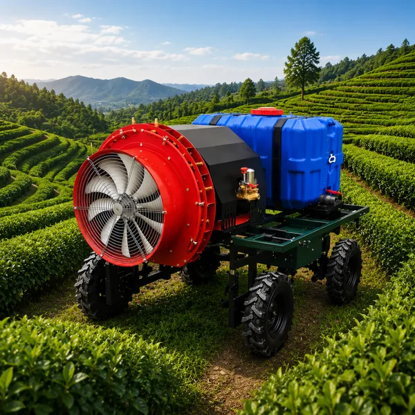 Wireless Remote Control Agricultural Sprayer Vehicle With High Pressure Airblast System for Professional Farming
