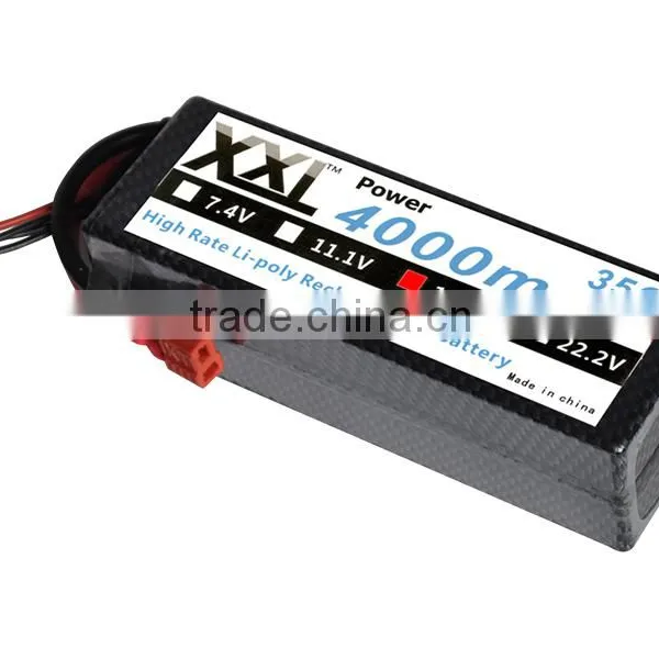 High Capacity 4000mAh 14.8v rc Lipo Battery 35c Battery Pack photo-6