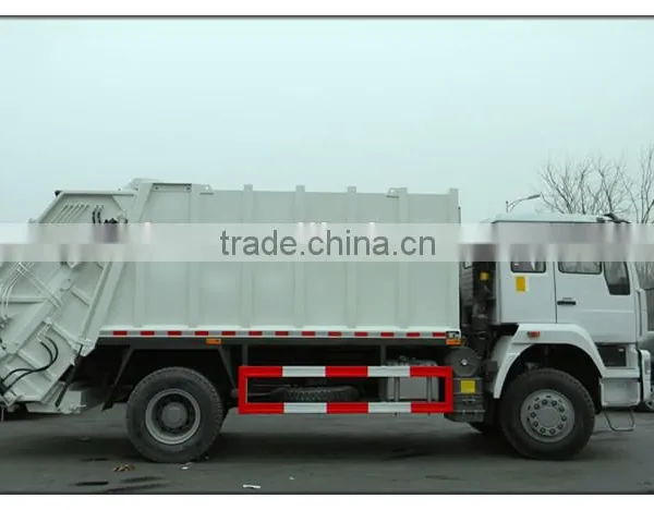 Howo 12 CBM 336hp Compressed Garbage Compactor Truck photo-2