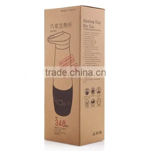 12V Blue Car Electric Kettle for Travel Water Rapid Boiling photo-6