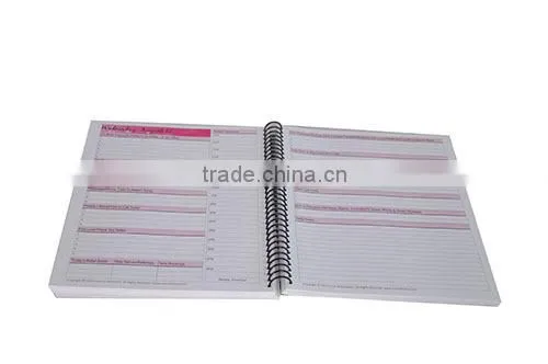 2016 Custom Design Personalized Spiral Notebook Printing photo-6