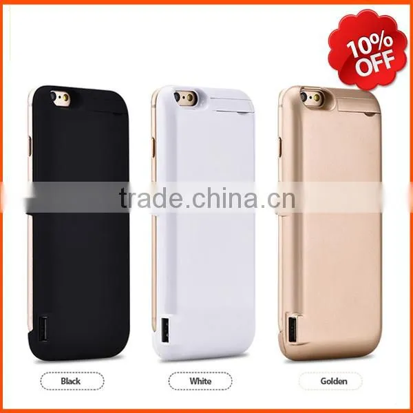 Factory Directly Sale Smart Battery Case for Iphone 6 and 6S