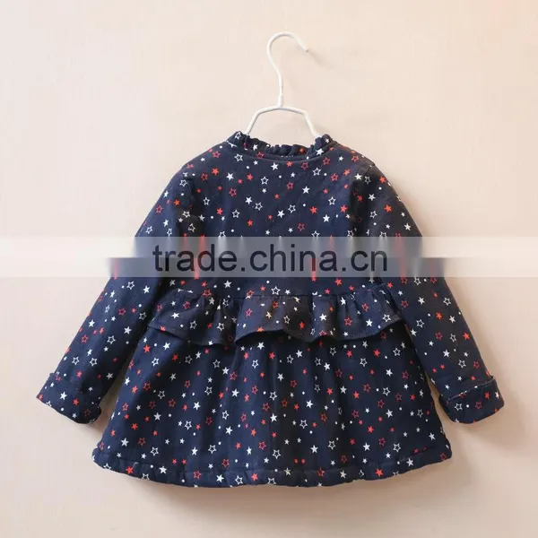 Korean Children Clothing Girl Spring Coats Kids Long Sleeve Stringy Selvedge Roung Collar Girl Princess Outwear photo-5