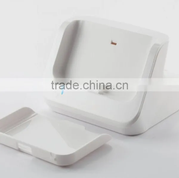New Arrival Desktop Charging Cradle With 3.0 Micro Connector for Samsung Galaxy Note 3 White/Black