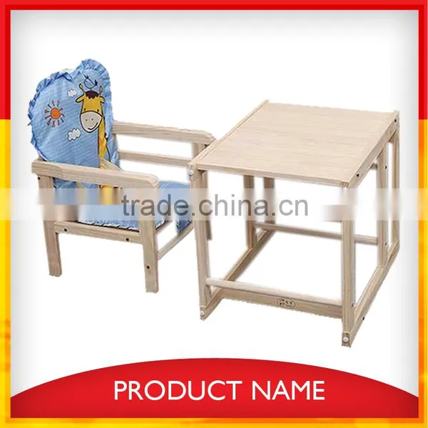 Burlywood Kids Wooden Splittable Dinning Chair photo-2