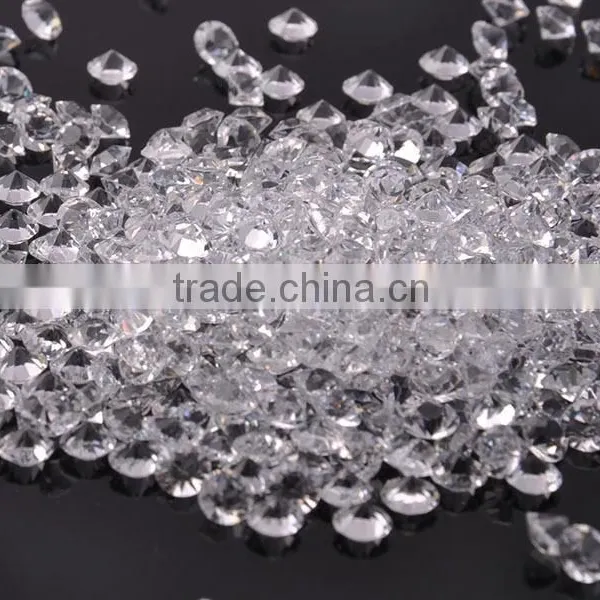 Top Quality Rhinestone Crystal Strass Confetti, Clear Crystal Chaton With Point Back in Bulk for Garment photo-3