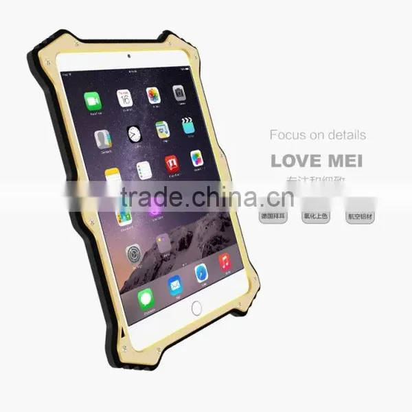 Original LOVE MEI MK2 Series Aluminum Flip Leather Kids Protective Back Cover Case For IPad Mini 1/2/3 TB-0153 photo-5