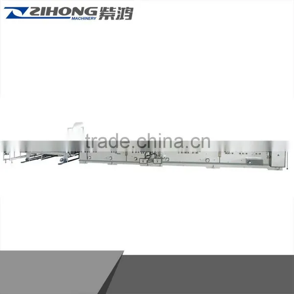 ZH-1450PC ZH-1080 High Speed Paper Cardboard File Folder Making Machine, Automatic Carton Box Making Machine Prices photo-4