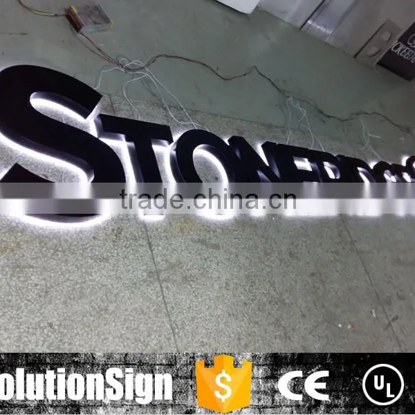 Custom Led Backlit Stainless Steel Signs Channel Letters photo-3