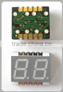 0.39" 2 Dight Grey Face SMD Led Display 7 Segment Smd Display